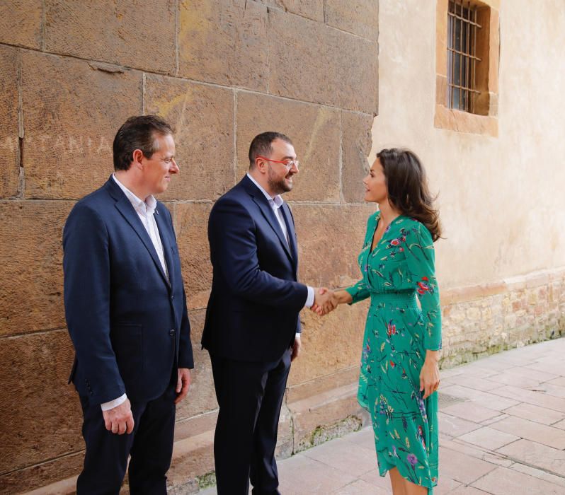 La Reina Letizia en Oviedo.