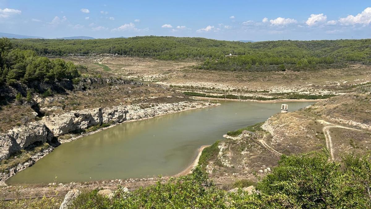 Pantano del río Gaià, en Tarragona.