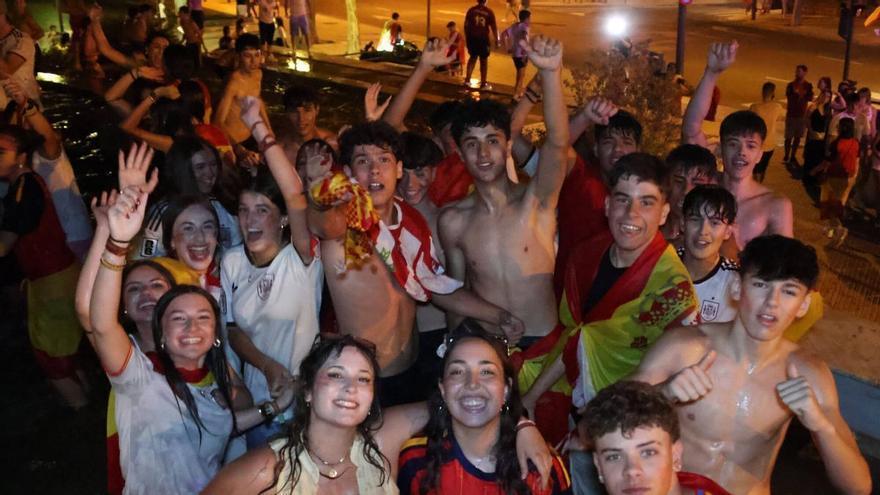 GALERÍA | Zamora festeja la victoria de la Selección Española en el Mundial de Fútbol 2026