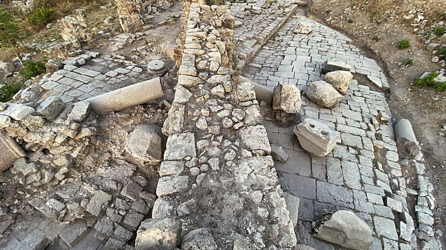 Imagen de la excavación en Tiro. | J.G.