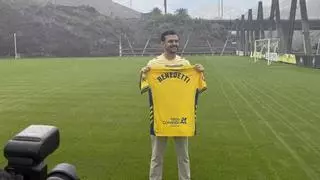 Un enigma llamado Benedetti: dos meses sin jugar con la UD Las Palmas y una opción de compra de 2,8 millones
