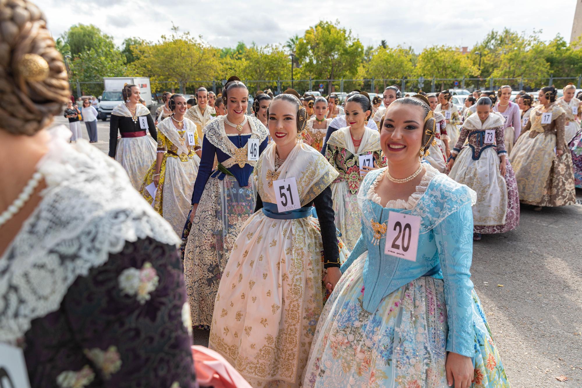 Visita de las candidatas al Ciutat de València