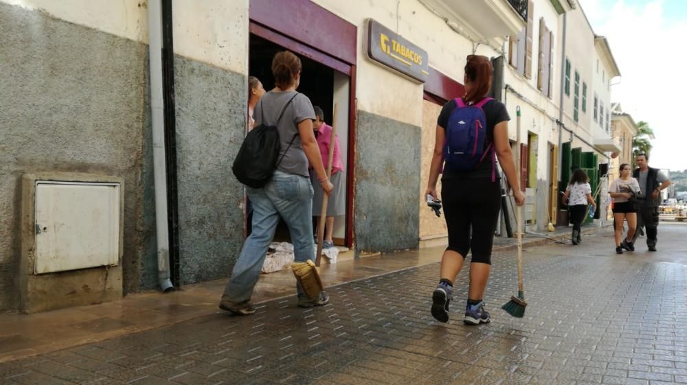 Sant Llorenç beginnt den Wiederaufbau