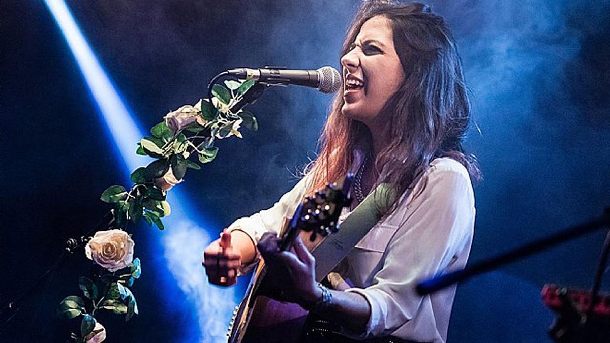 Nadia Sheikh en una de sus últimas actuaciones.