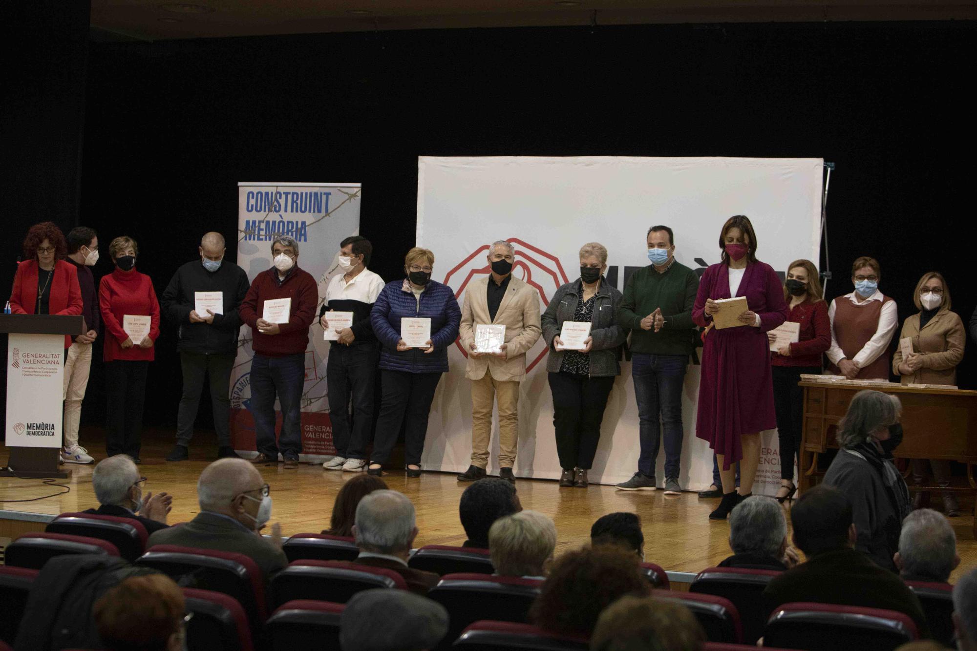 Homenaje a 18 víctimas del Holocausto de las comarcas de la Ribera Baixa y la Safor