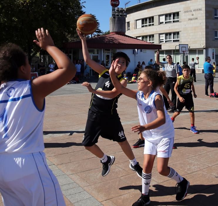 El torneo alevín, aperitivo del partido entre el Obradoiro y el Alba Berlín.