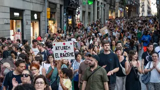 Más de 800 personas claman en Barcelona contra el racismo: "No nos callaremos"