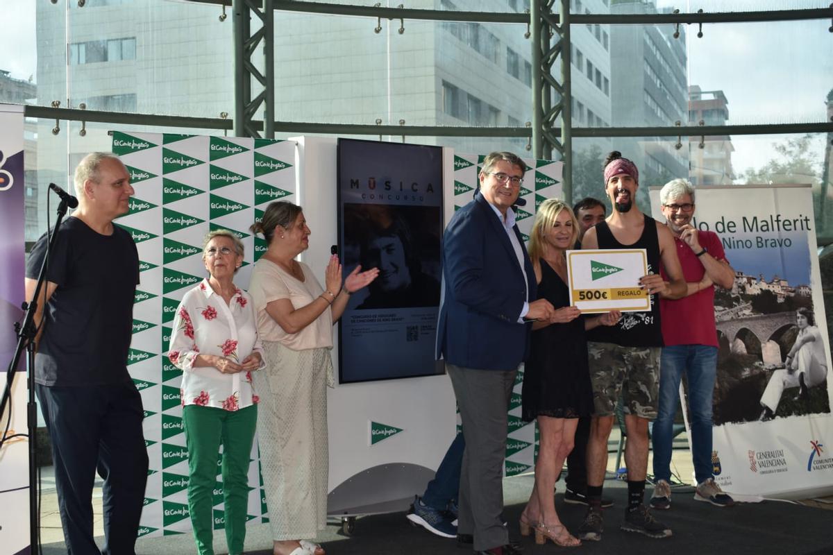 Dani Rosalén ha recibido como premio una tarjeta regalo de El Corte Inglés