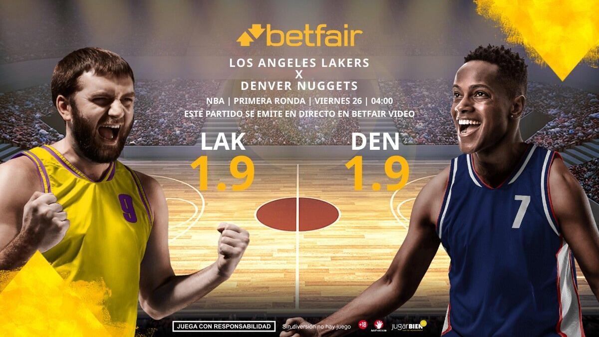 Los Angeles Lakers vs. Denver Nuggets: horario, TV, estadísticas, cuadro y pronósticos