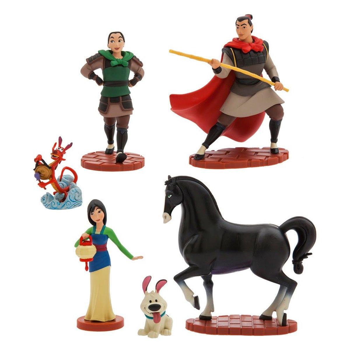 Set de muñecos de Mulán. (Precio: 22, 90 euros)