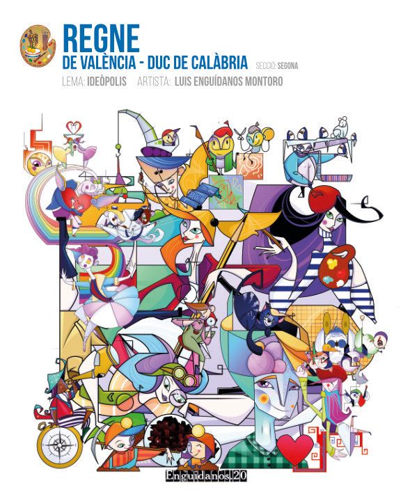 Falla infantil Reino de Valencia - Duque de Calabria