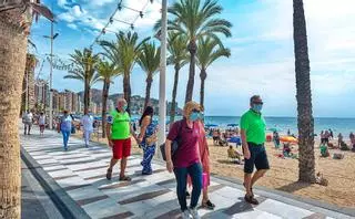 El fin del estado de alarma multiplica los viajes a la costa y los centros de las ciudades de la provincia de Alicante