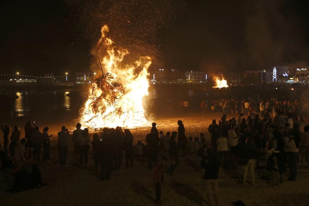 Vigo disfruta de la noche de San Juan