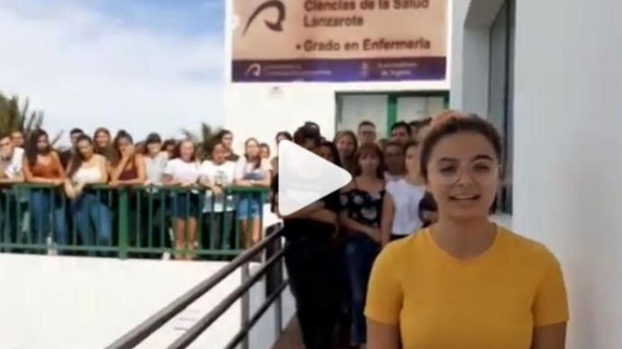 Los alumnos de Enfermería de la ULPGC de Lanzarote denuncian que &quot;les dejan sin futuro&quot;
