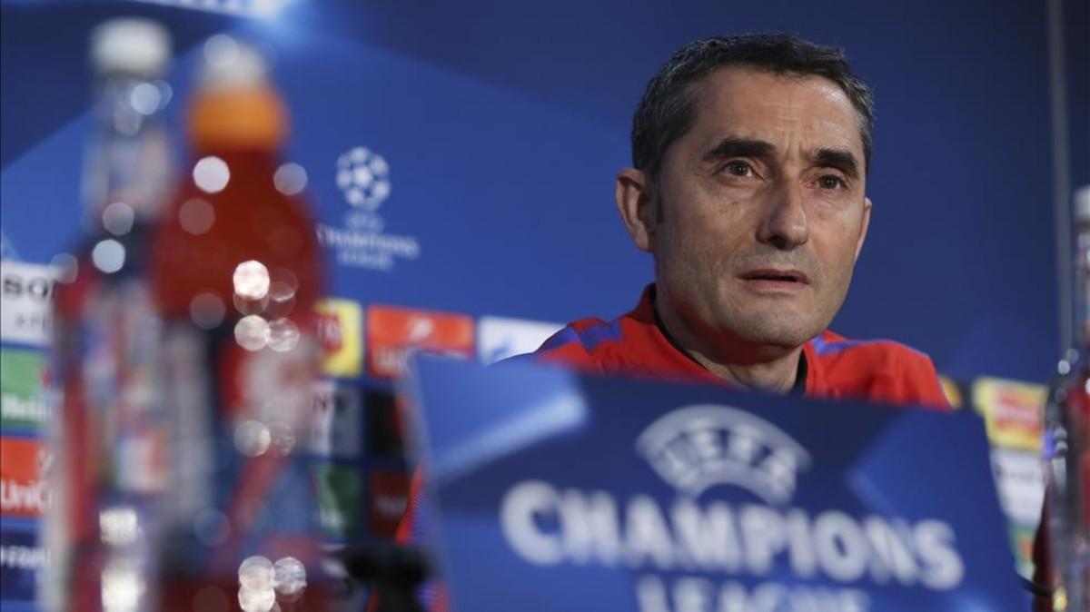 Valverde ha comparecido en rueda de prensa
