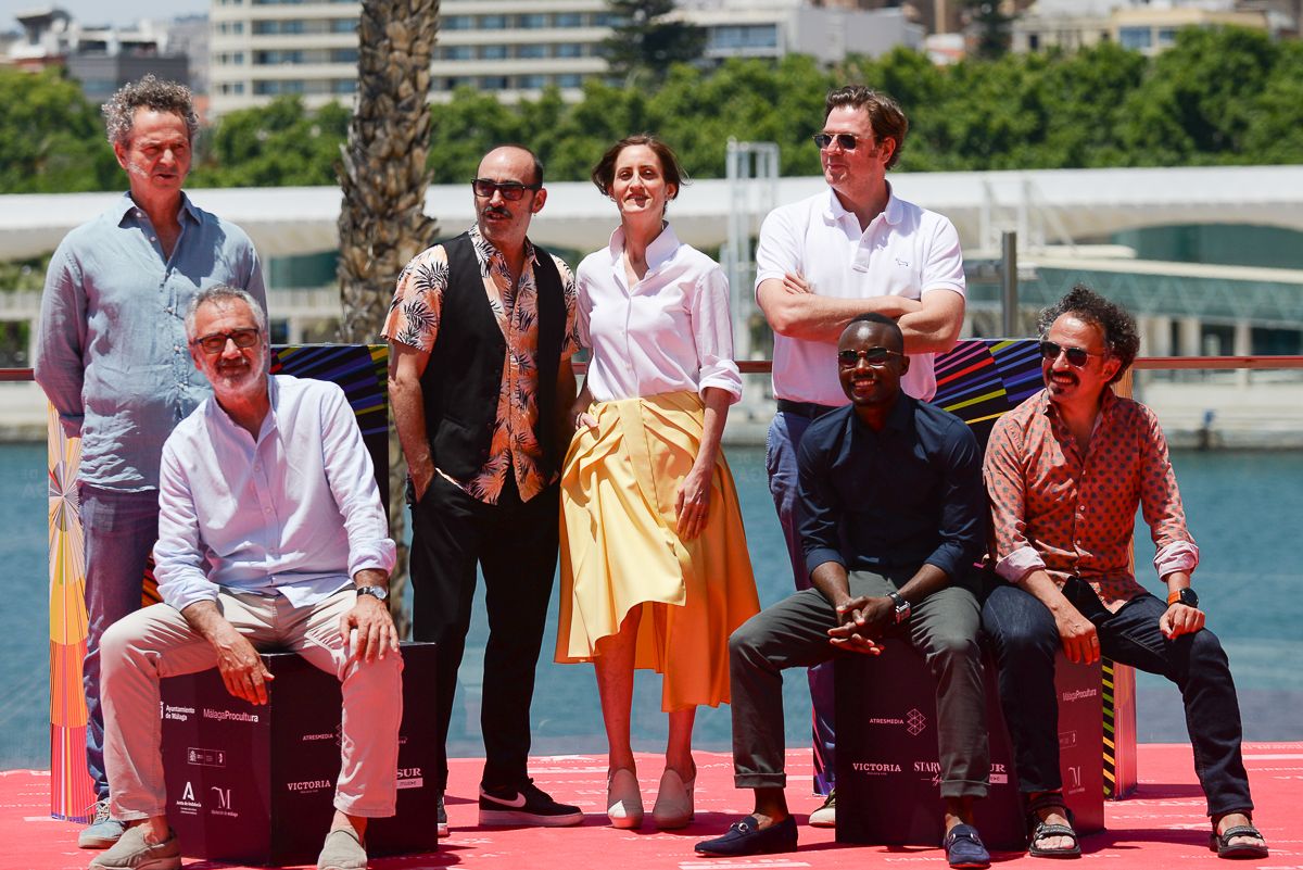 Las imágenes del photocall de 'Historias lamentables' en el Festival de Málaga 2021