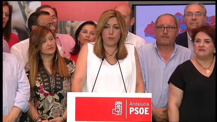 Susana Díaz pide reconstruir el PSOE