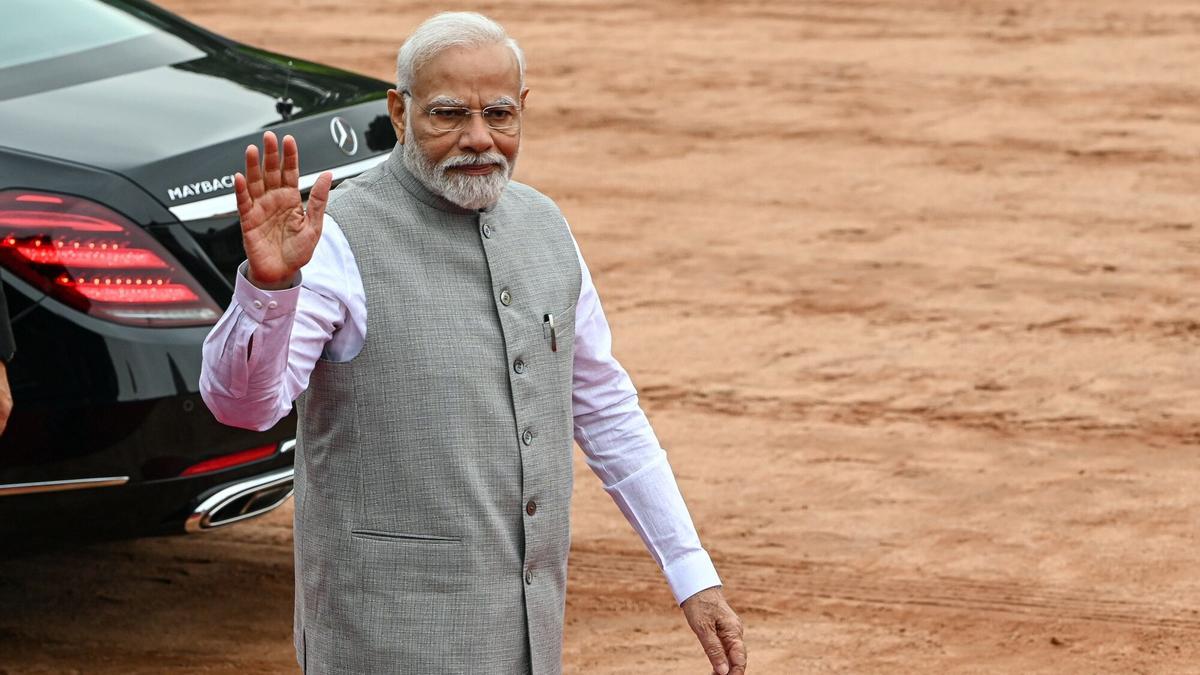Narendra Modi, primer ministro de la India, en la cumbre del G-20