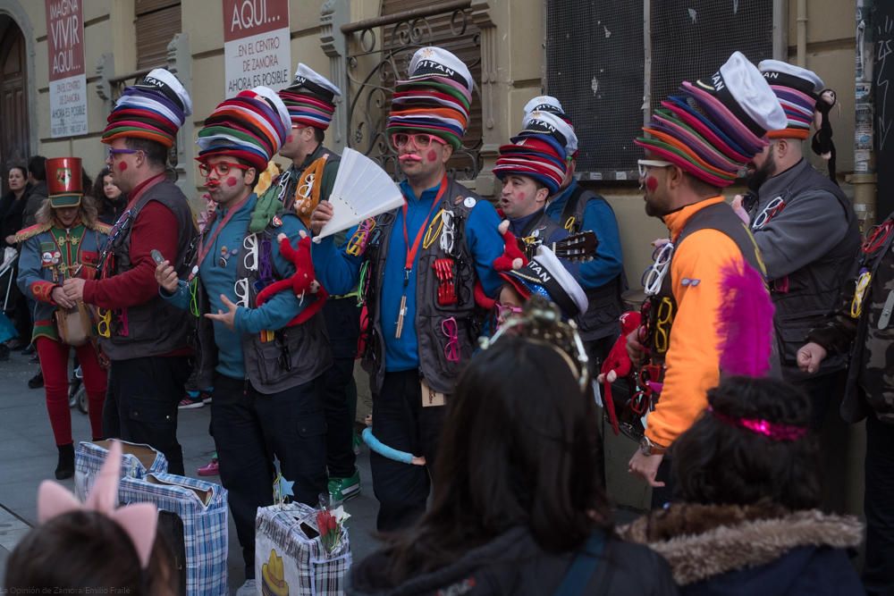 Primer desfile de carnaval en Zamora