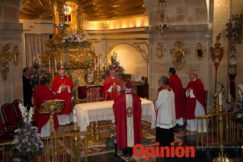 El arzobispo de Santiago visita Caravaca