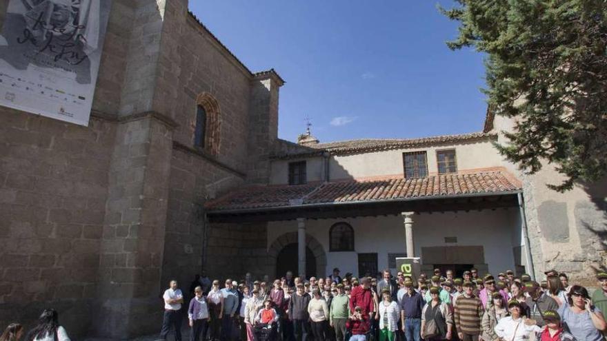 Miembros de Asprosub visitan Las Edades del Hombre en Ávila