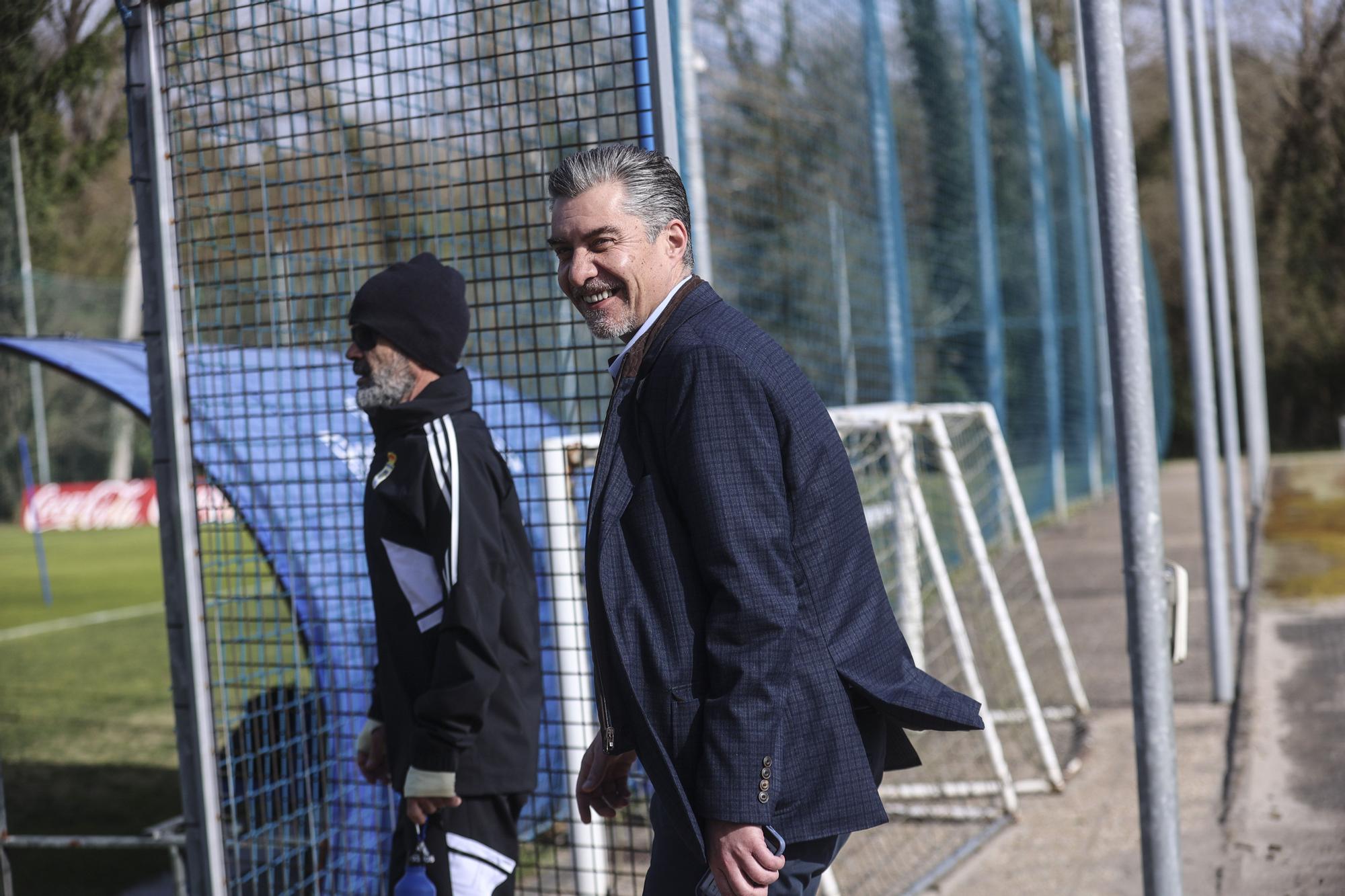 EN IMÁGENES: el entrenamiento del Oviedo