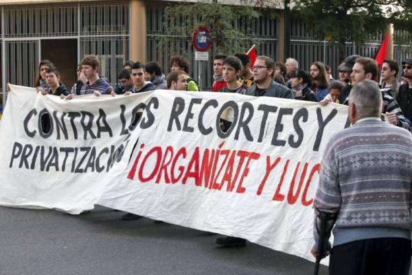 Fotogalería de la protesta en defensa de la Educación Pública