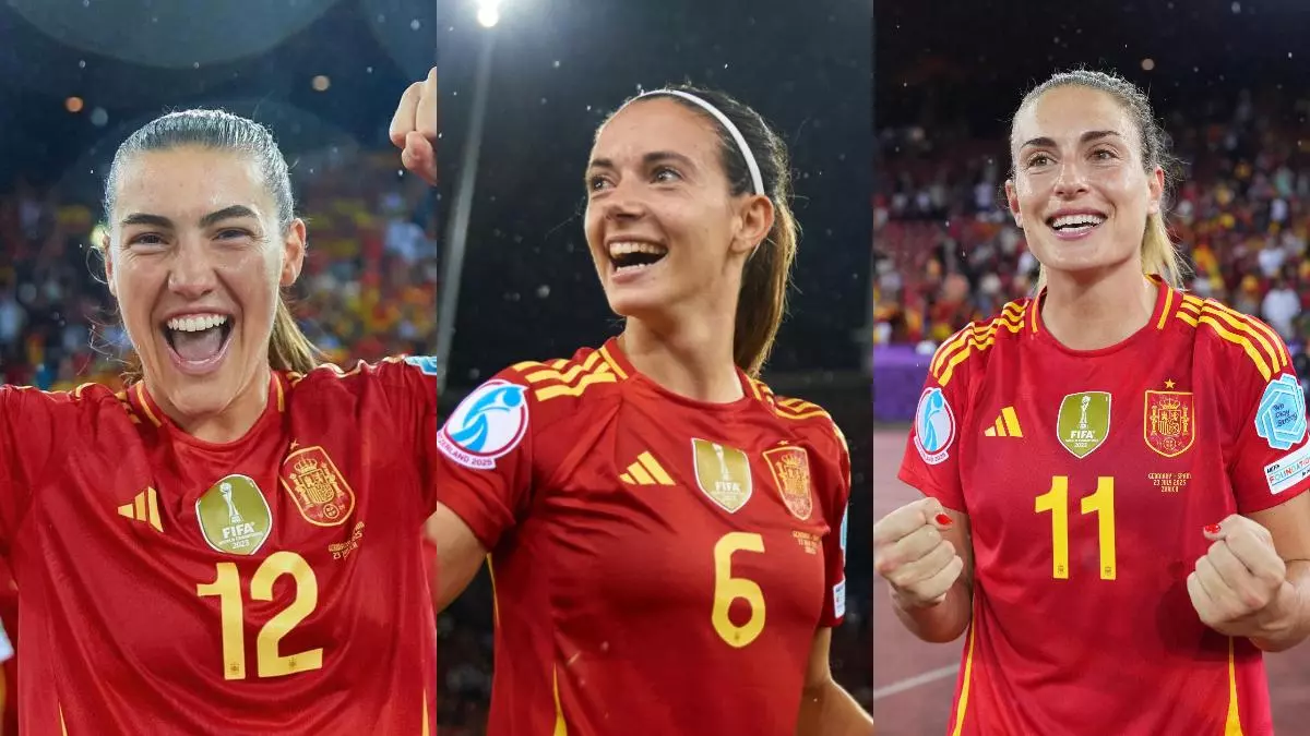 Patri, Aitana y Alexia: el "mejor centro del campo del mundo" que se entiende sin hablar