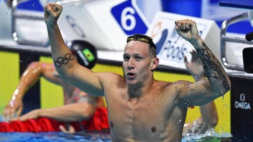 Dressel, récord mundial en los 100 mariposa