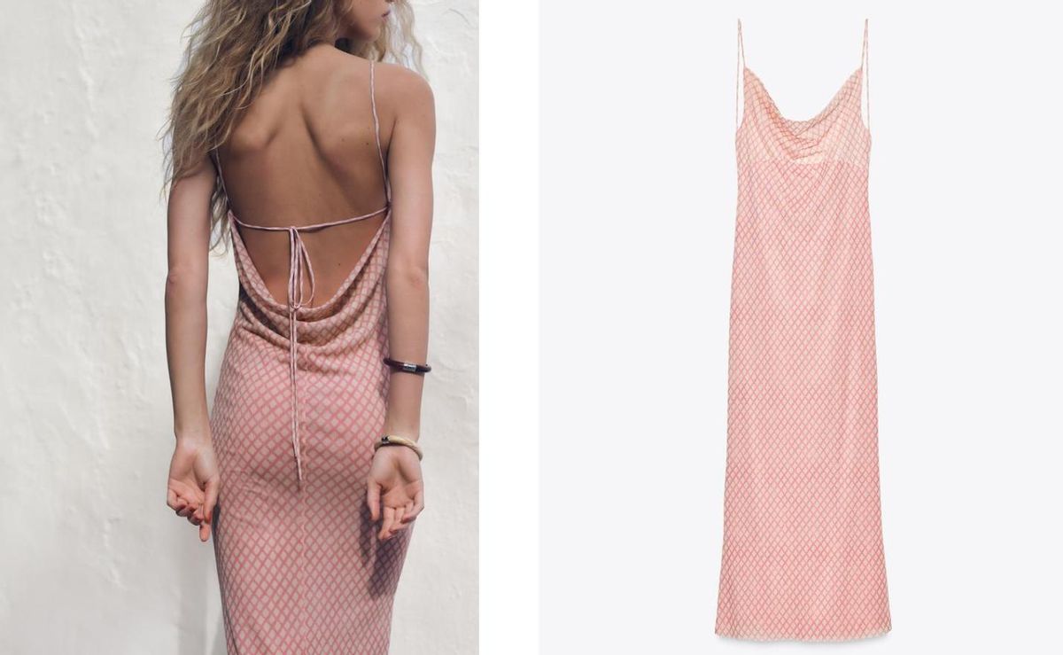 Vestido de tul de Zara