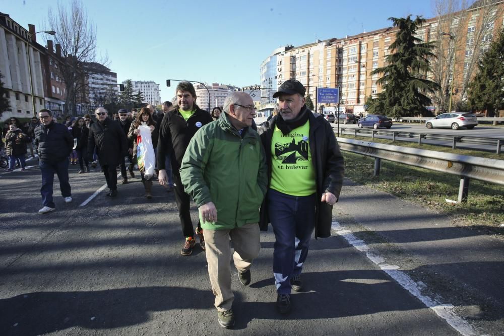 Oviedo inaugura el Bulevar de Santullano