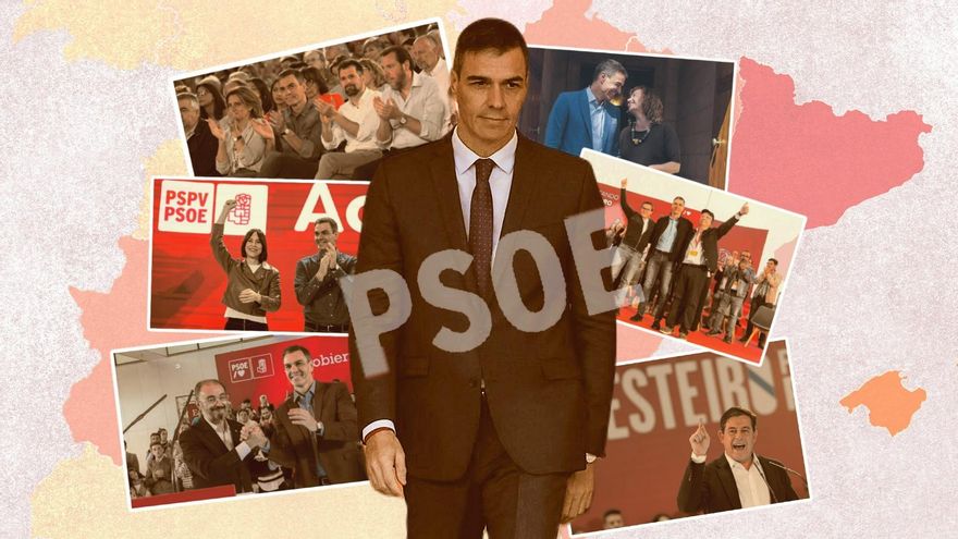 Las 17 federaciones del PSOE, a examen