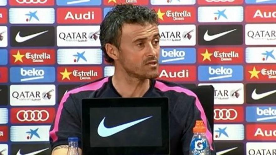 Luis Enrique: "Nos quedan cinco finales, y ojalá que sean seis"