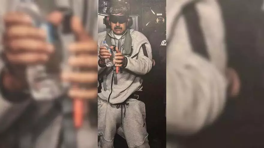 La primera imagen de Nicolás Maduro tras ser capturado por Estados Unidos