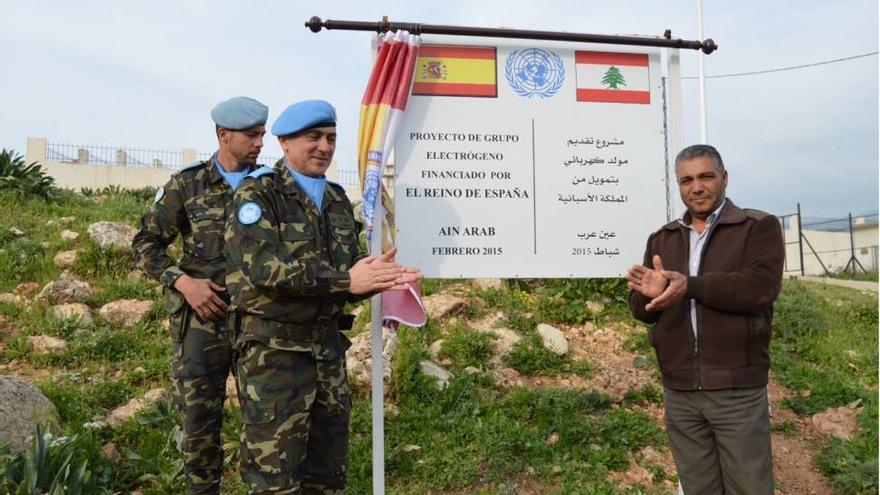 Agua y electricidad para Ain Arab