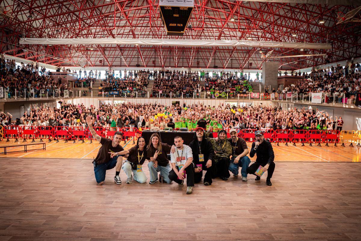 La competició Rock da House Catalunya a Fiugeres.