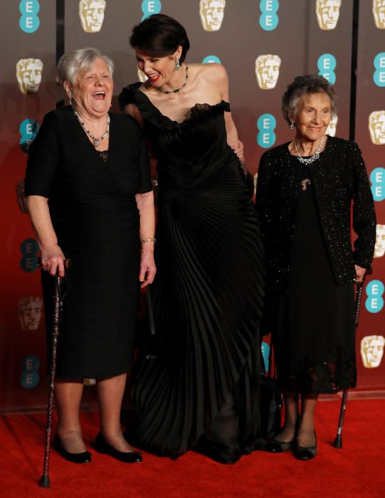 La catifa vermella dels premis Bafta 2018