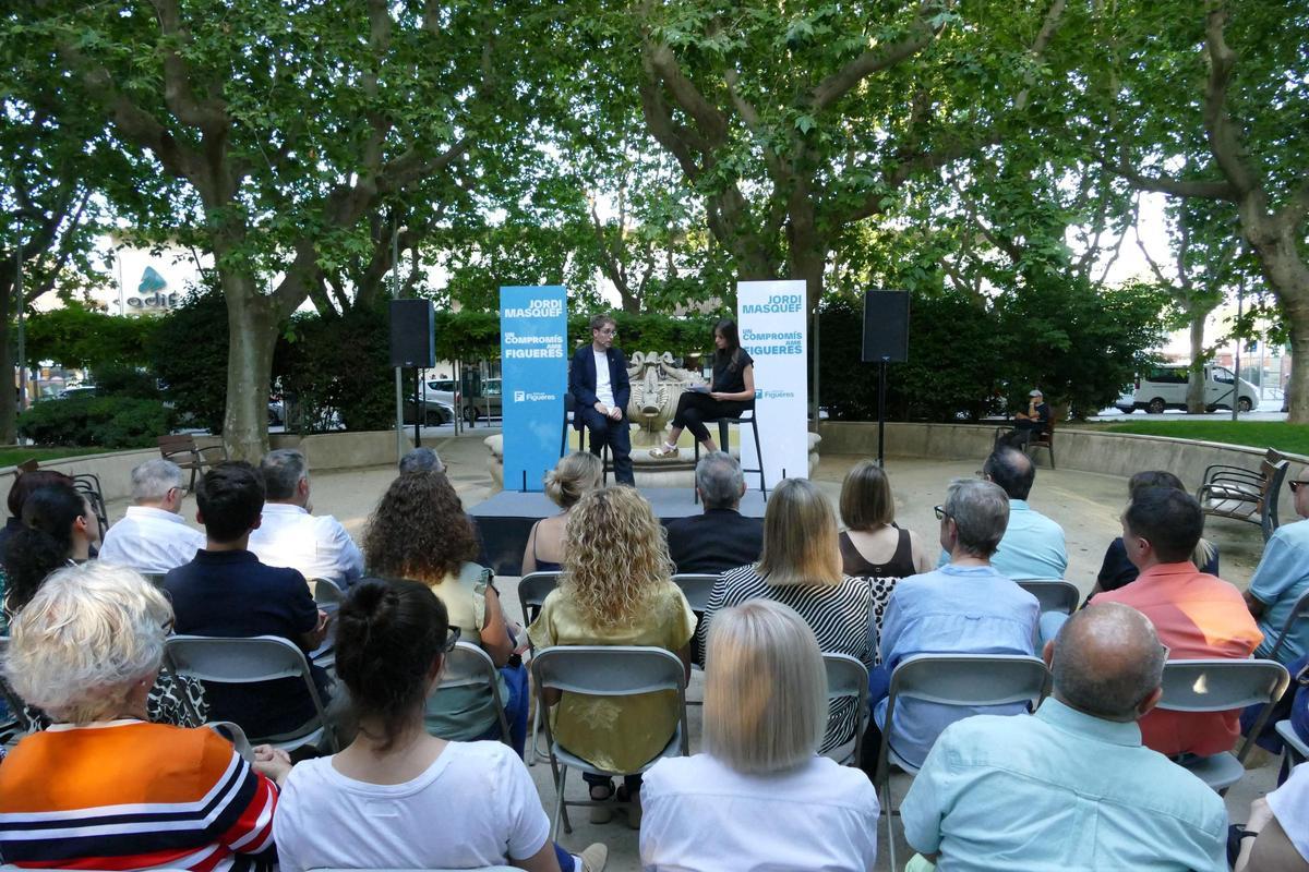 EN IMATGES | Jordi Masquef oficialitza la seva candidatura per a les eleccions municipals de 2027 a la plaça de l'Estació EN IMATGES | Jordi Masquef oficialitza la seva candidatura per a les eleccions municipals de 2027 a la plaça de l'Estació