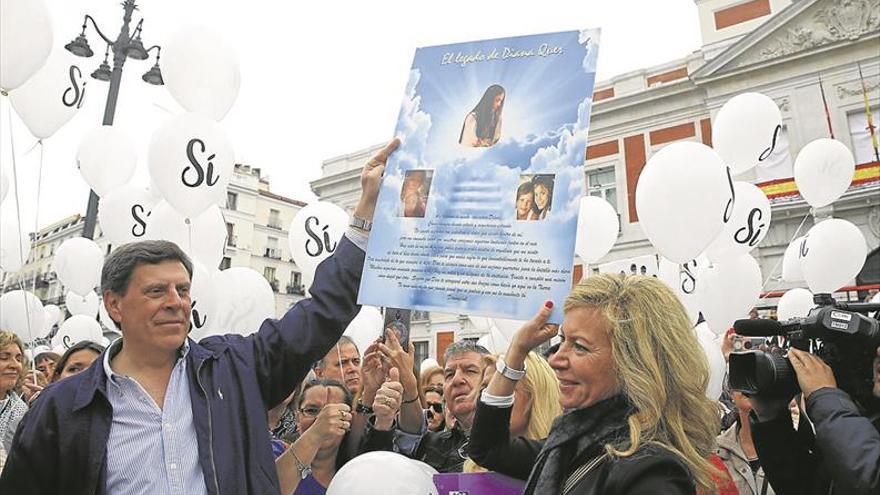 La familia Quer encabeza una marcha por la prisión permanente