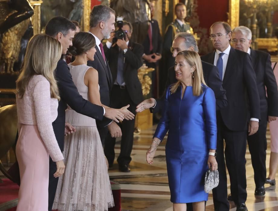 Así ha sido el besamanos en el Palacio Real