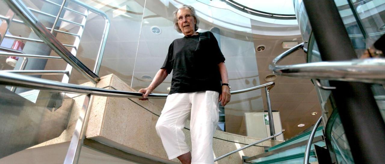 Erwin Bechtold en una visita a Diario de Ibiza en 2016.