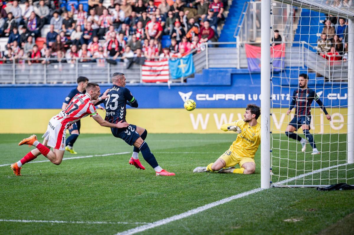 Eibar - Sporting, en imágenes