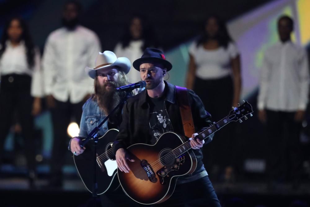 La gala de los Brit Awards 2018. / AFP PHOTO / Daniel LEAL-OLIVAS