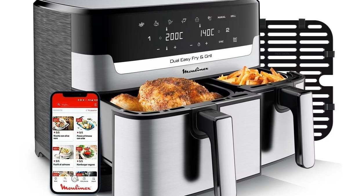 Çift Easy Fry & Grill, neredeyse her şeyi değiştiren hava fritözü