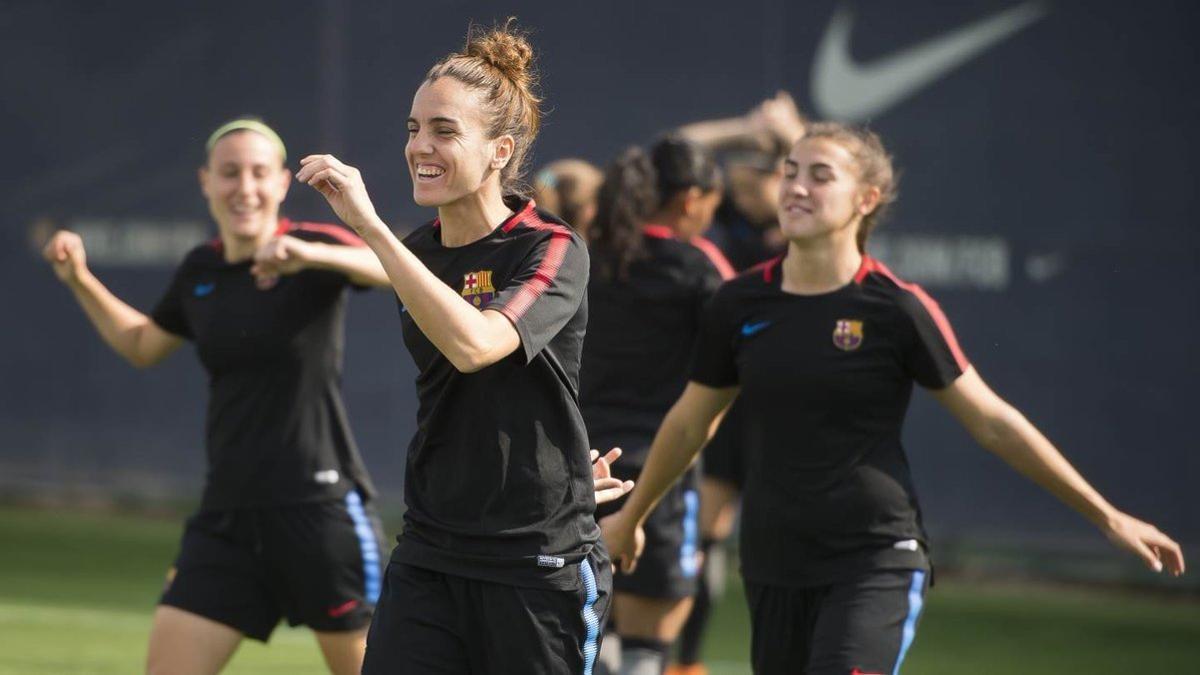 El Barça femenino, ilusionado y con ganas de ganar la Copa