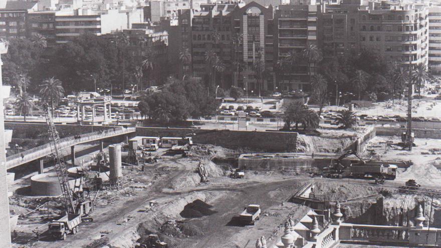 Así se construyó la primera línea de metro de València