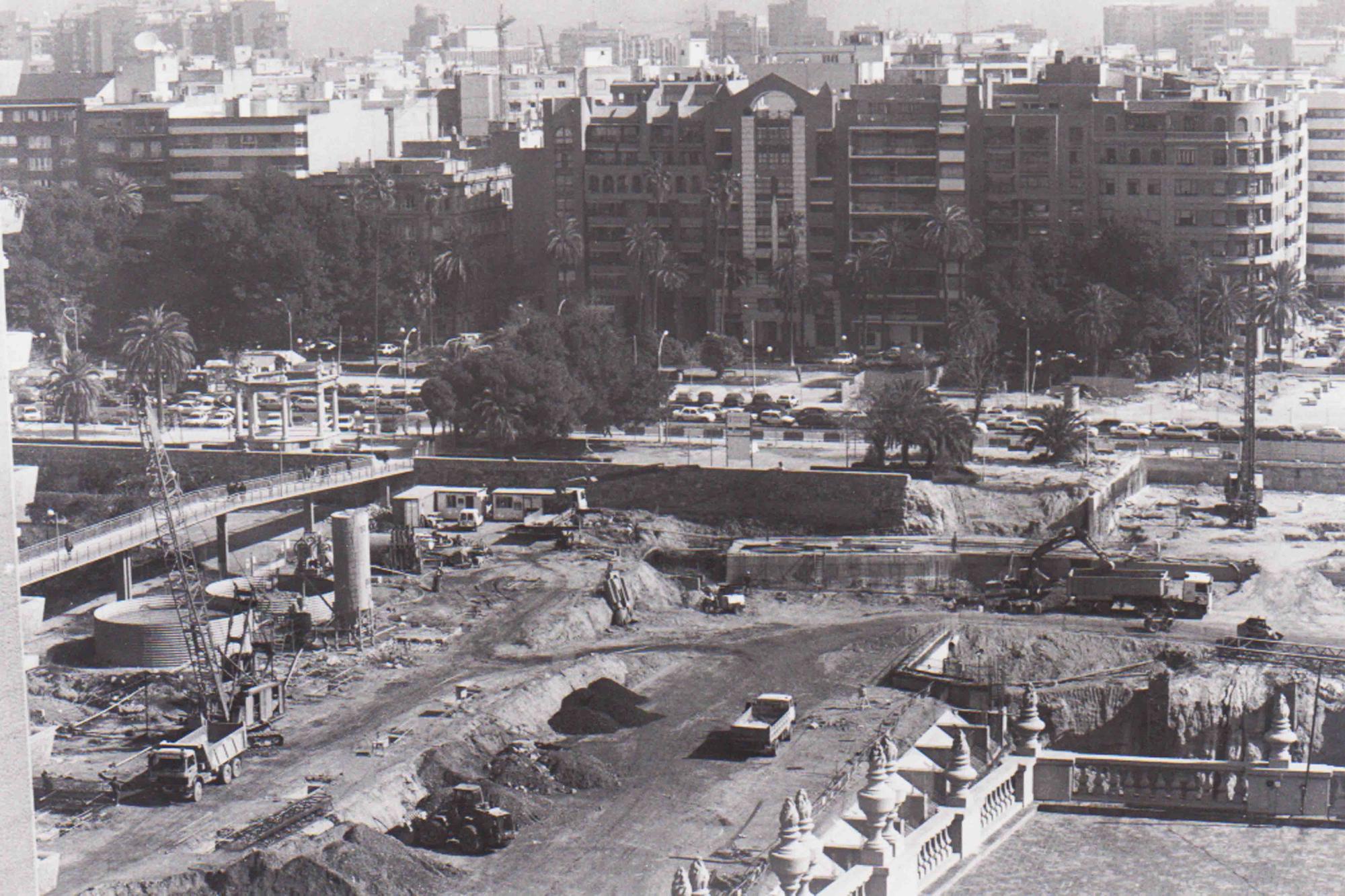 Así se construyó la primera linea de metro de València