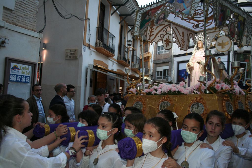 Procesión de papel en Lorca