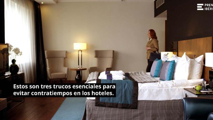 Tres trucos en los hoteles que todos los viajeros deberían conocer