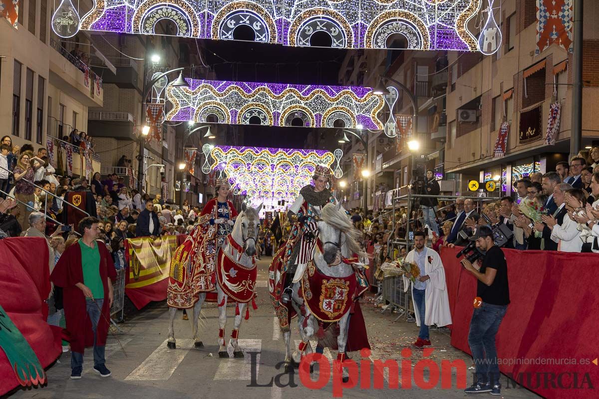 Gran desfile en Caravaca (bando Cristiano)